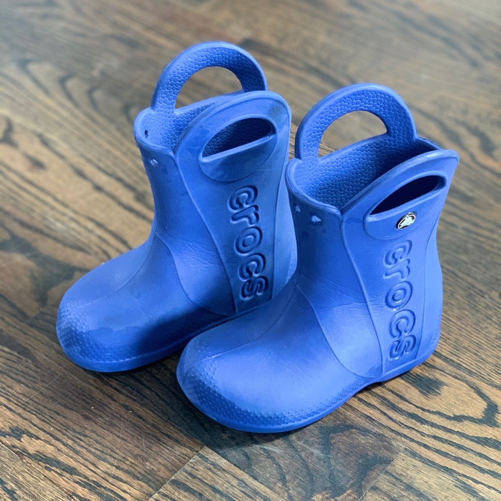 Crocs rain boots